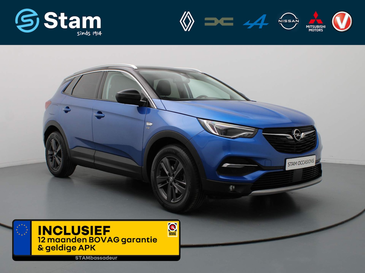 Opel Grandland X - 1.2 130pk Turbo 120 Jaar Edition Camera | Comfortstoel bestuurder | Climate | Navi | Parks - AutoWereld.nl