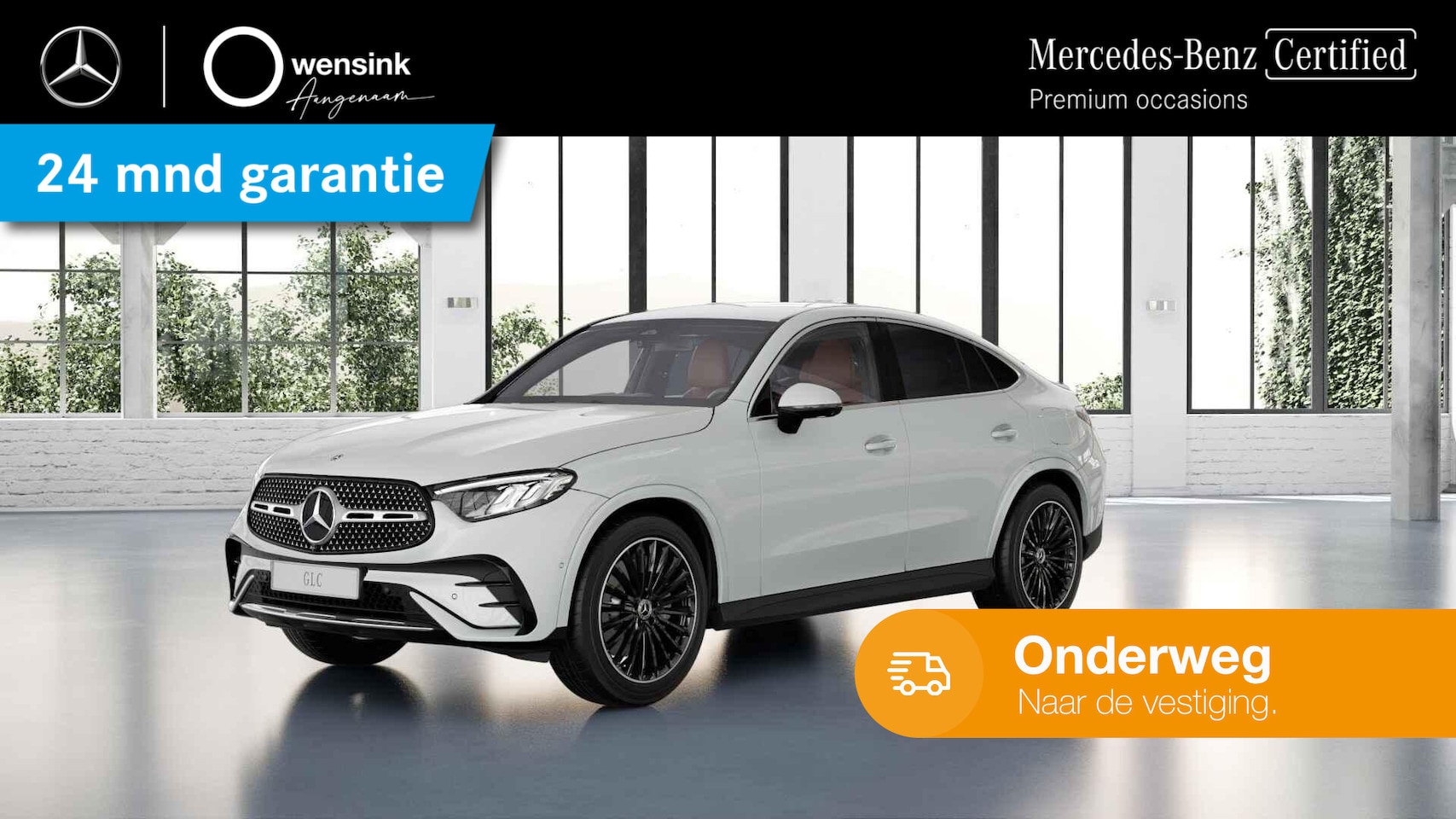 Mercedes-Benz GLC-klasse Coupé - 300e 4MATIC AMG Line | AMG | Trekhaak | Winter pakket | 360 camera | - AutoWereld.nl