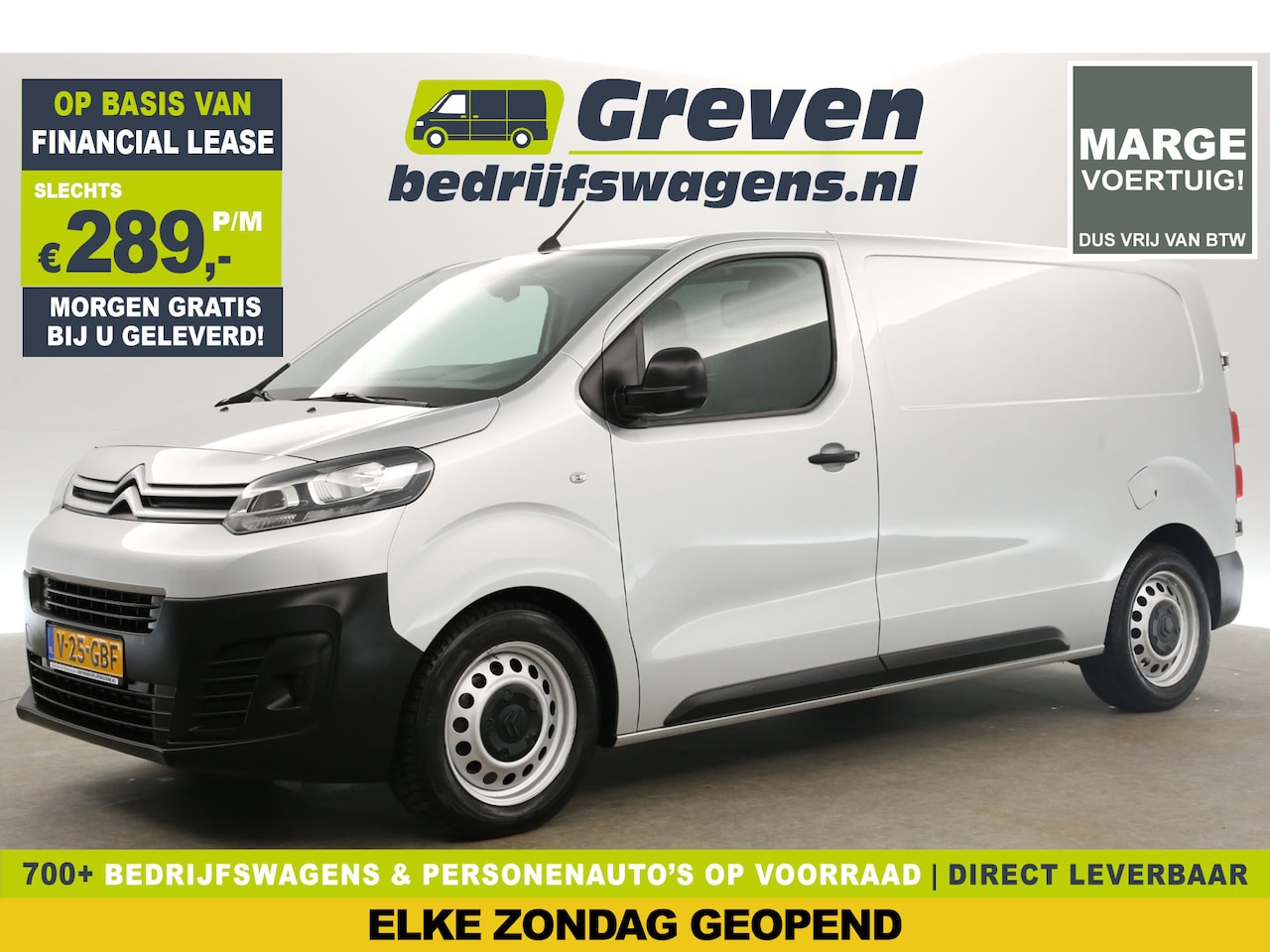 Citroën Jumpy - 1.6 BlueHDI L2H1 | Marge | Airco Cruise Carplay Navigatie PDC Elektrpakket - AutoWereld.nl