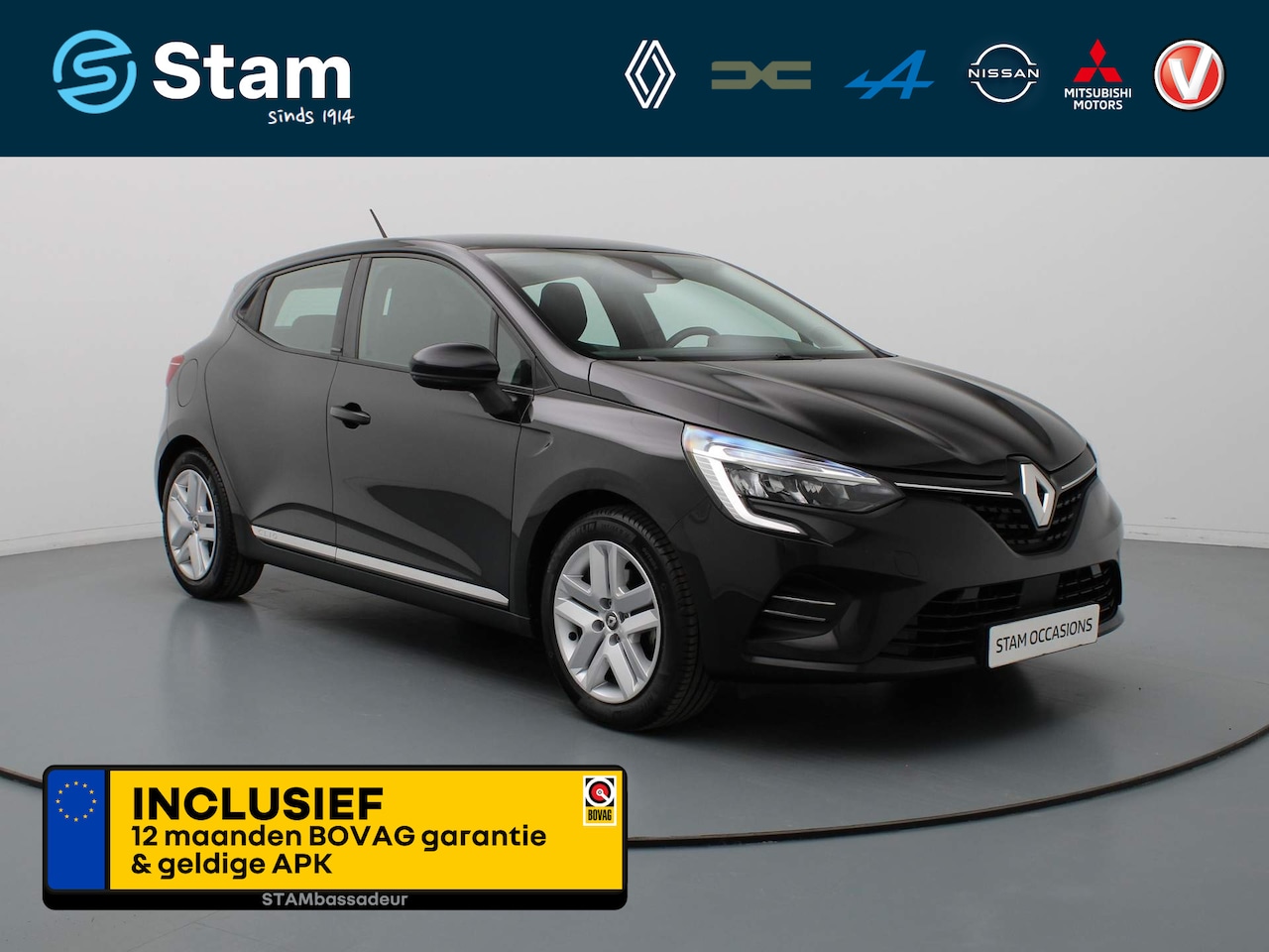 Renault Clio - E-Tech Hybrid 140pk Business Zen Airco | Carplay | Cruise | Navi | Parksens. achter - AutoWereld.nl