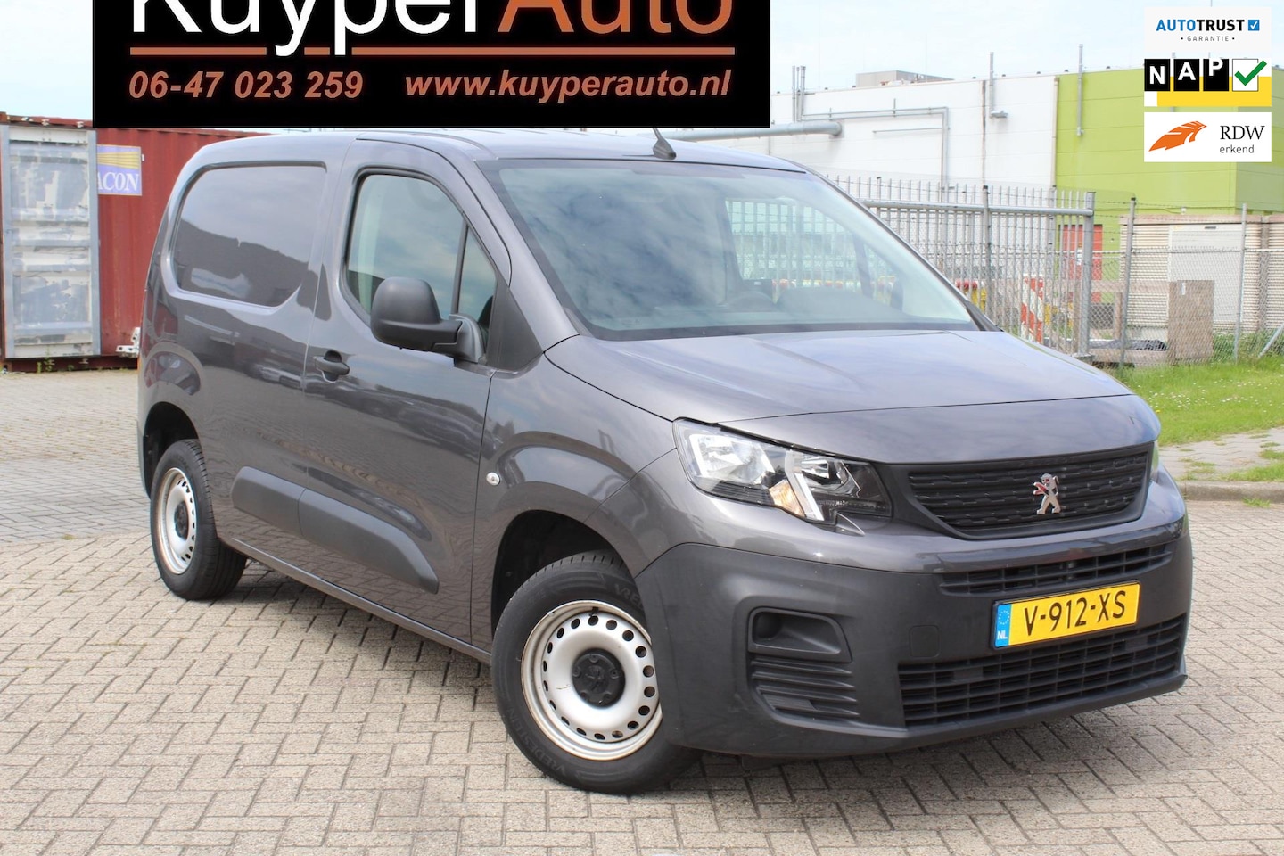 Peugeot Partner - 1.6 BlueHDI Prolage km nap airco BLUETOOTH RIJKLAAR PRIJS - AutoWereld.nl