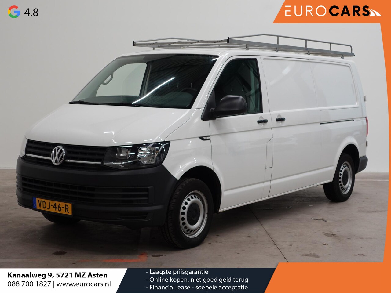 Volkswagen Transporter - L2H1 Executive 2x Schuifdeur Trekhaak Navigatie Airco Euro6 Imperiaal - AutoWereld.nl