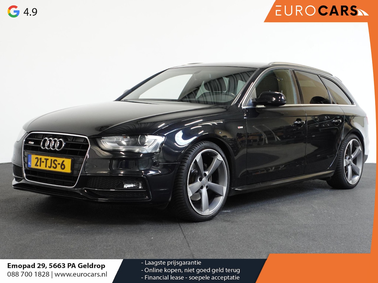 Audi A4 Avant - 1.8 TFSI S-Line Automaat Navi Airco Cruise - AutoWereld.nl