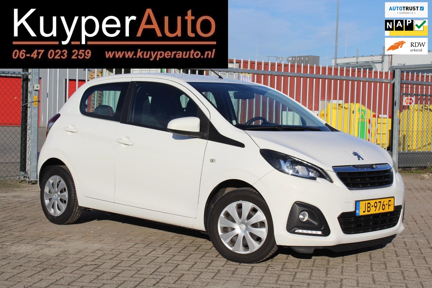 Peugeot 108 - 1.0 e-VTi Active 5 DRS nap AIRCO BLUETOOTH LED ISOFIX - AutoWereld.nl