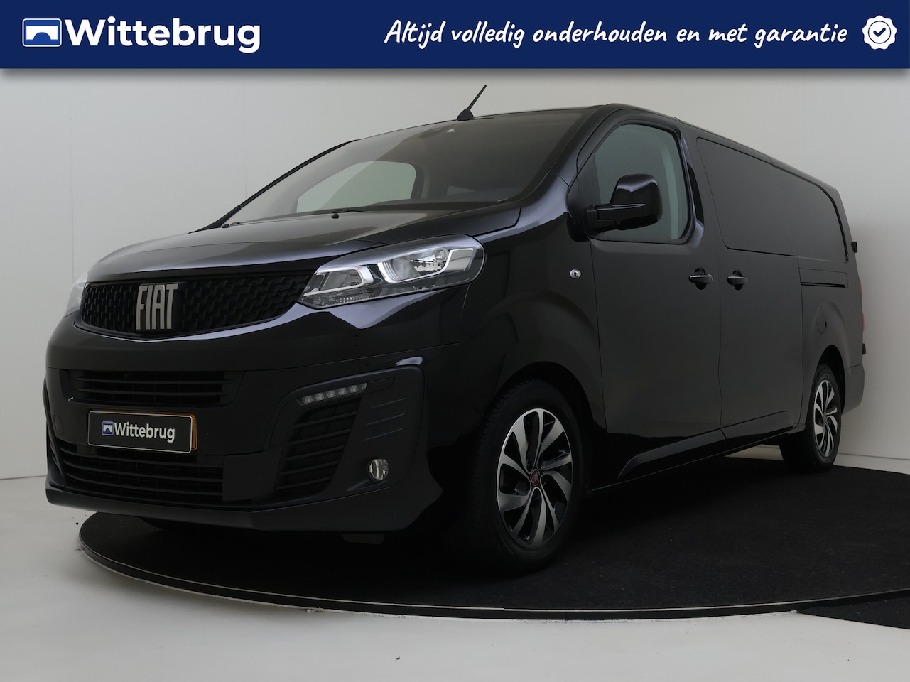 Fiat Scudo - 2.0 180PK L3H1 DC Business Pro+ | AUTOMAAT | Climate control | Trekhaak | Velgen | - AutoWereld.nl