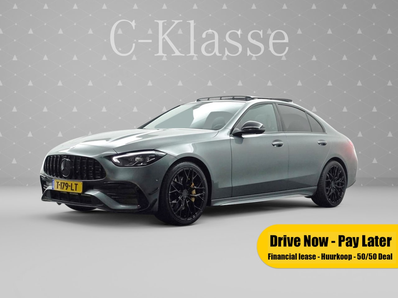 Mercedes-Benz C-klasse - 180 AMG Performance Aut- Panodak I Laser Led I Sfeerverlichting I Concavers I Aero Kit I S - AutoWereld.nl