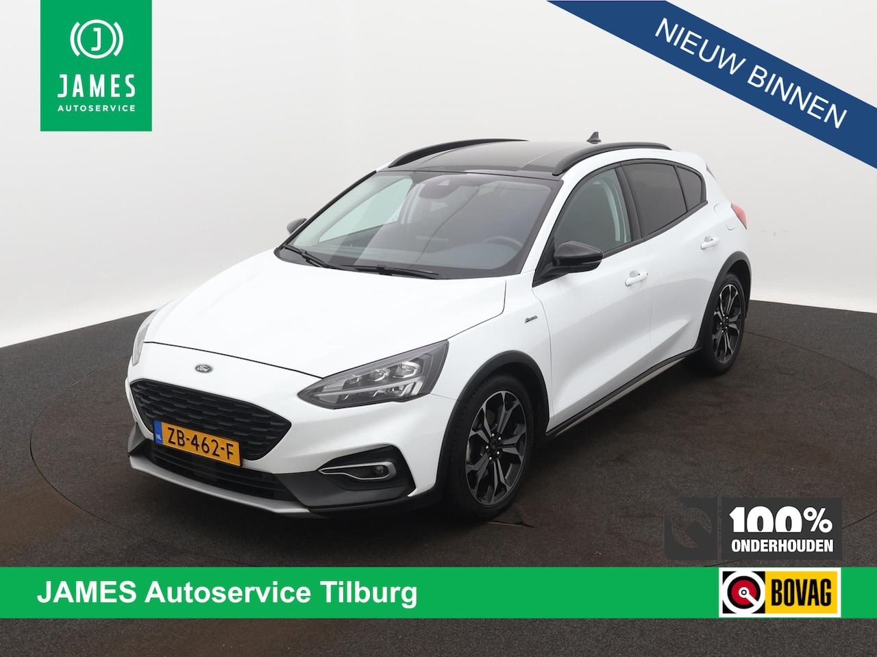 Ford Focus - 1.5 EcoBoost Active Business LED TREKHAAK NAVI CRUISE - AutoWereld.nl