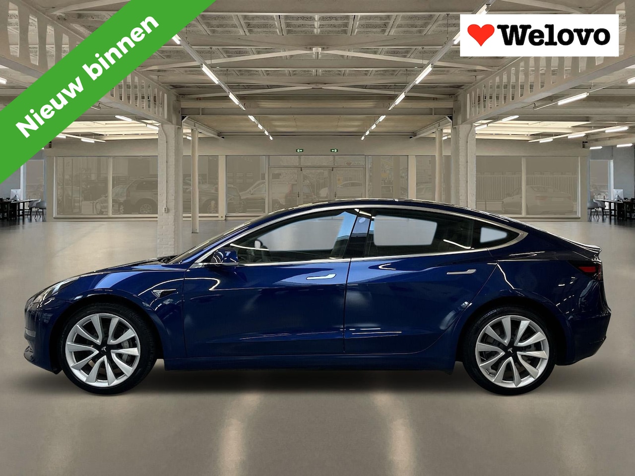 Tesla Model 3 - Long Range RWD Long Range AWD 75 kWh 19 inch/trekhaak/ netto ex btw euro 14.835 - AutoWereld.nl