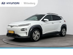 Hyundai Kona Electric - EV Premium 64 kWh | Leer | Stoel + stuurverwarming | Trekhaak | Warmtepomp | Navigatie | C