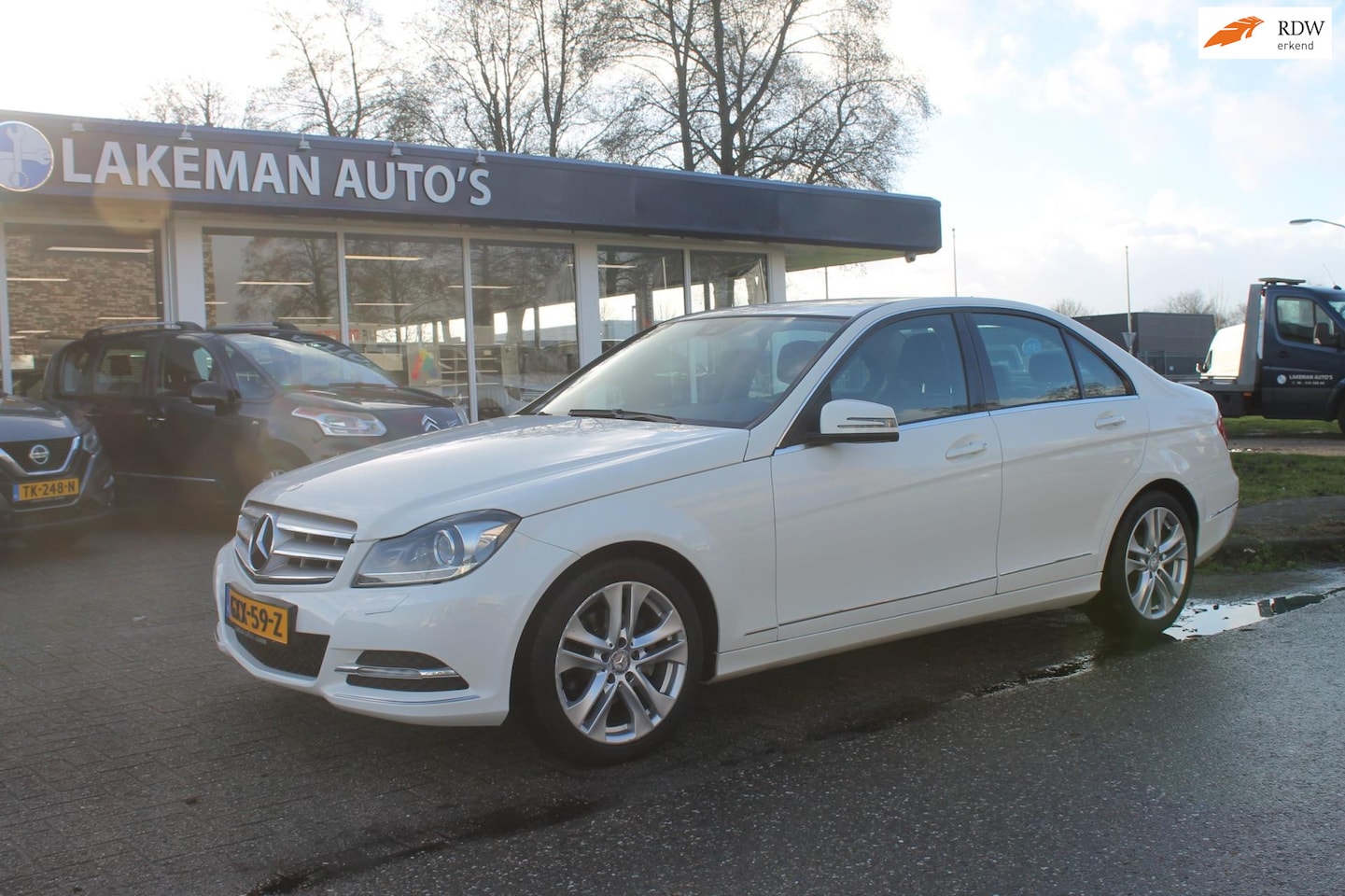 Mercedes-Benz C-klasse - 180 Avantgarde Whiteline Navi Xenon Huurkoop Inruil APK Garantie - AutoWereld.nl