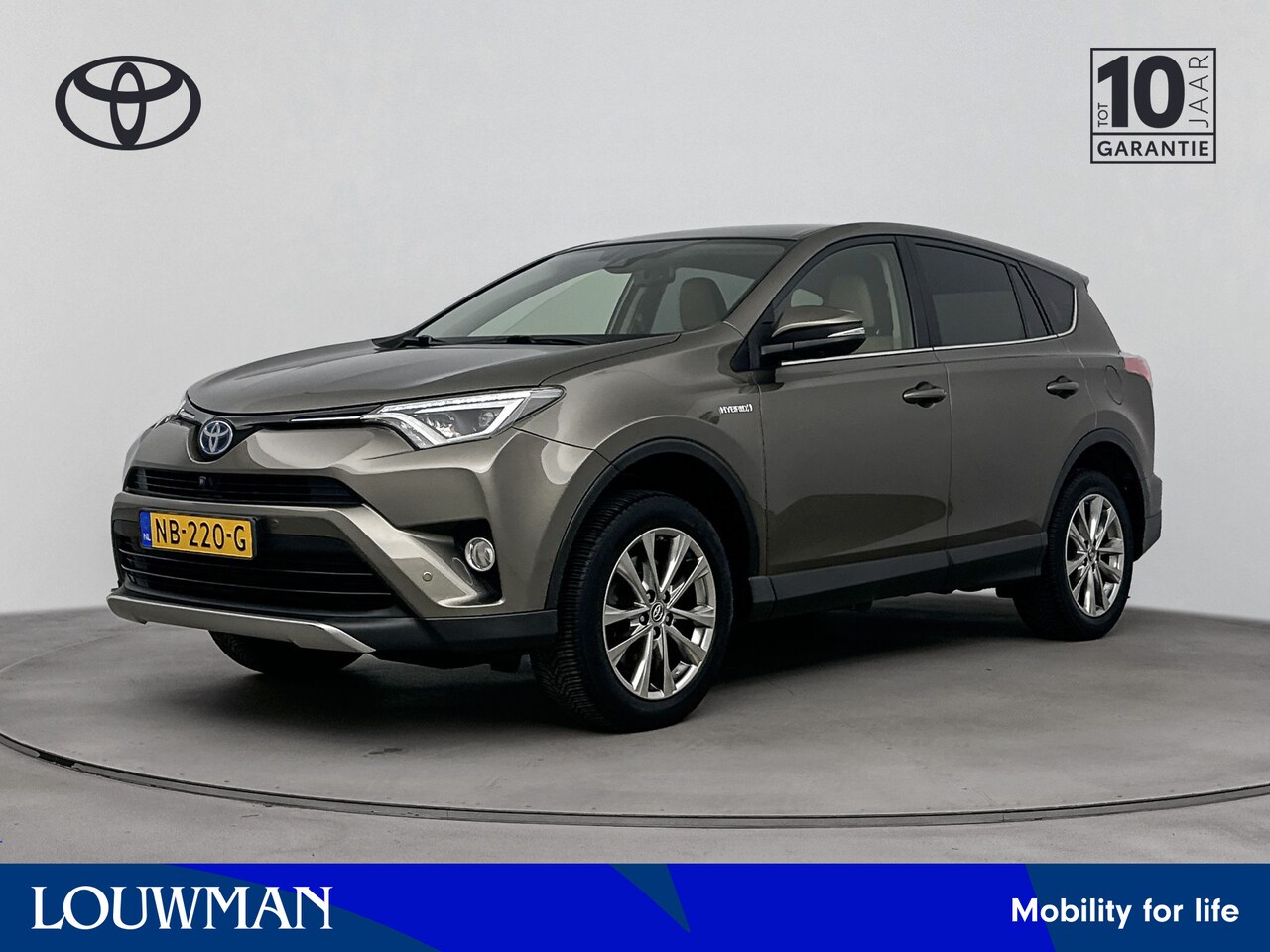 Toyota RAV4 - 2.5 Hybrid AWD Executive | Dodehoek Ass. | Navigatie | Leder | LM velgen | - AutoWereld.nl