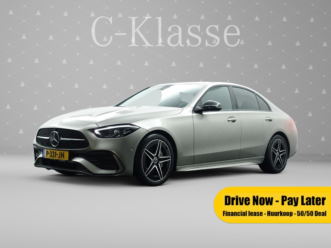 Mercedes-Benz C-klasse - 180 AMG Line Aut- Sfeerverlichting I Xenon Led I Camera IPark Assist I Carbon I Keyless - AutoWereld.nl