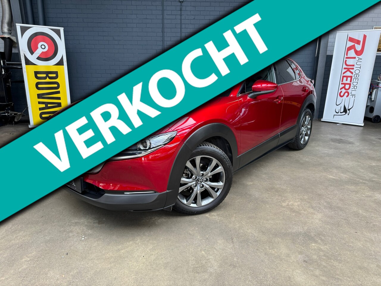 Mazda CX-30 - 2.0 e-SkyActiv-G M Hybrid Comfort Aut,360 Camera,Bose,ACC,Blis,HUD,Apple Carpl,Navi,CLimat - AutoWereld.nl