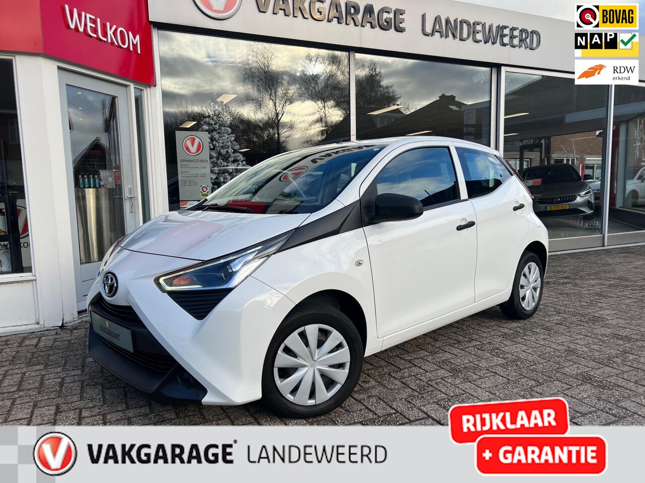 Toyota Aygo - 1.0 VVT-i, 5 dears, airco, rijklaar! - AutoWereld.nl