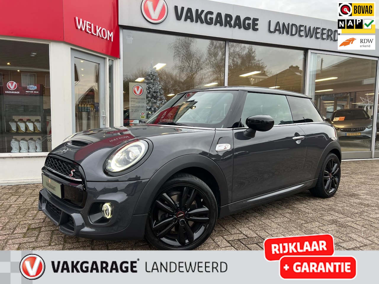 MINI John Cooper Works - Mini 2.0 192pk,, Leder, Navi, PDC, Rijklaar - AutoWereld.nl