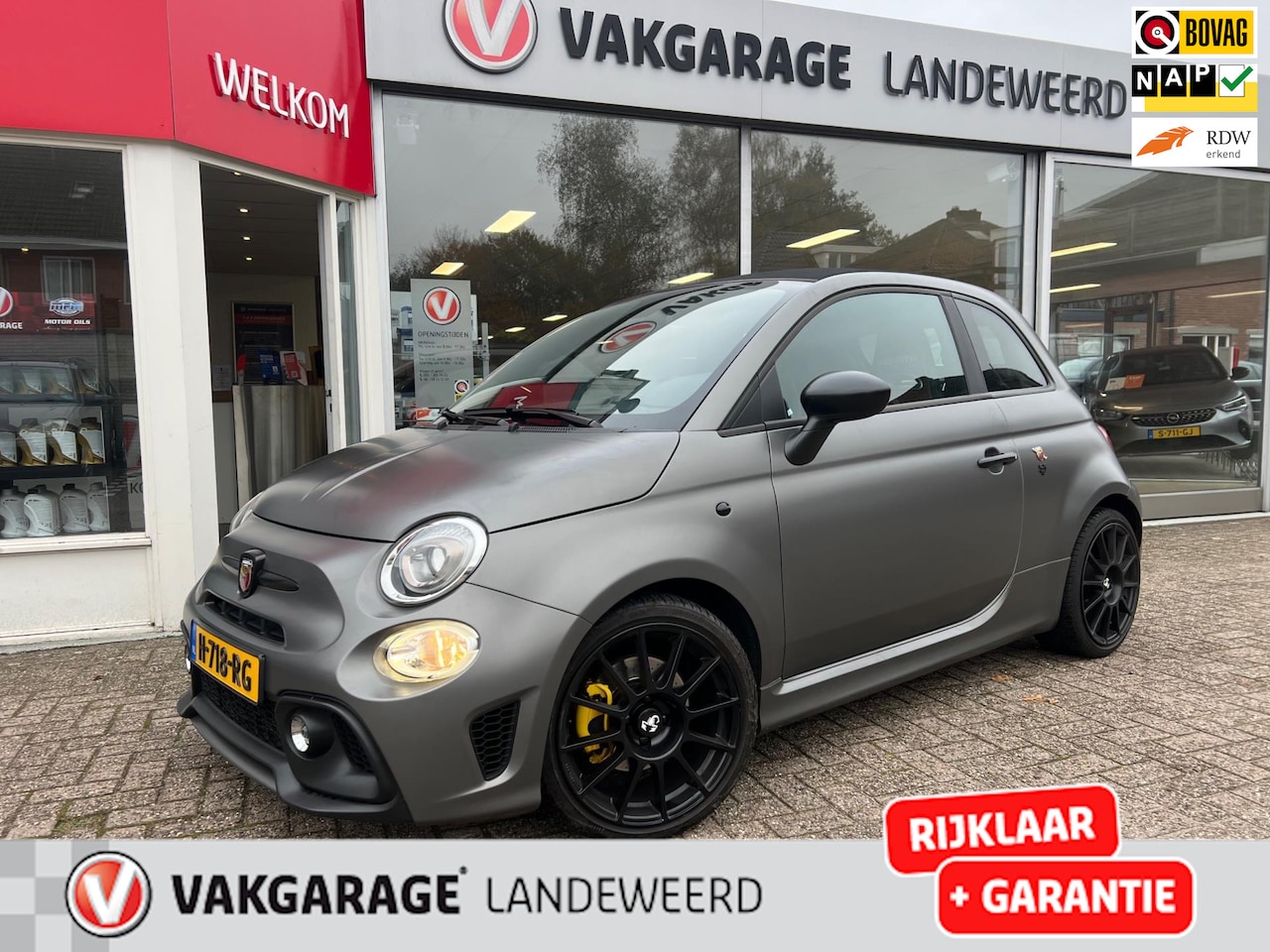 Fiat 500 C - 1.4 T-Jet Abarth 695 XSR Yamaha 1.4 T-Jet Abarth 695 XSR Yamaha, nieuwstaat, uniek, Rijklaar! - AutoWereld.nl