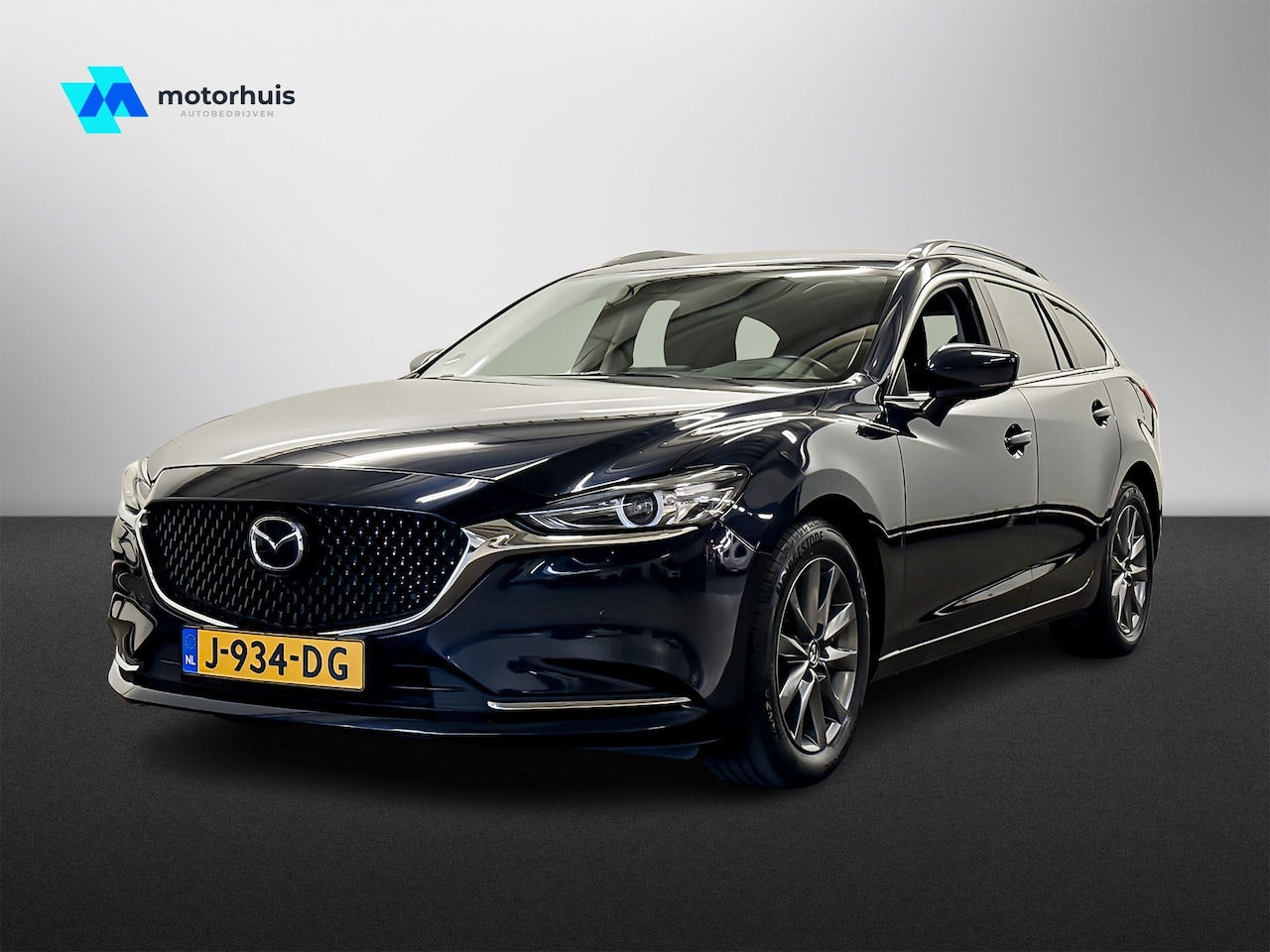 Mazda 6 Sportbreak - 2.0 SKYACTIV-G 165PK COMFORT BUSINESS NAVI LED HUD PDC CAMERA ADAPTIVE CRUISE NAP - AutoWereld.nl