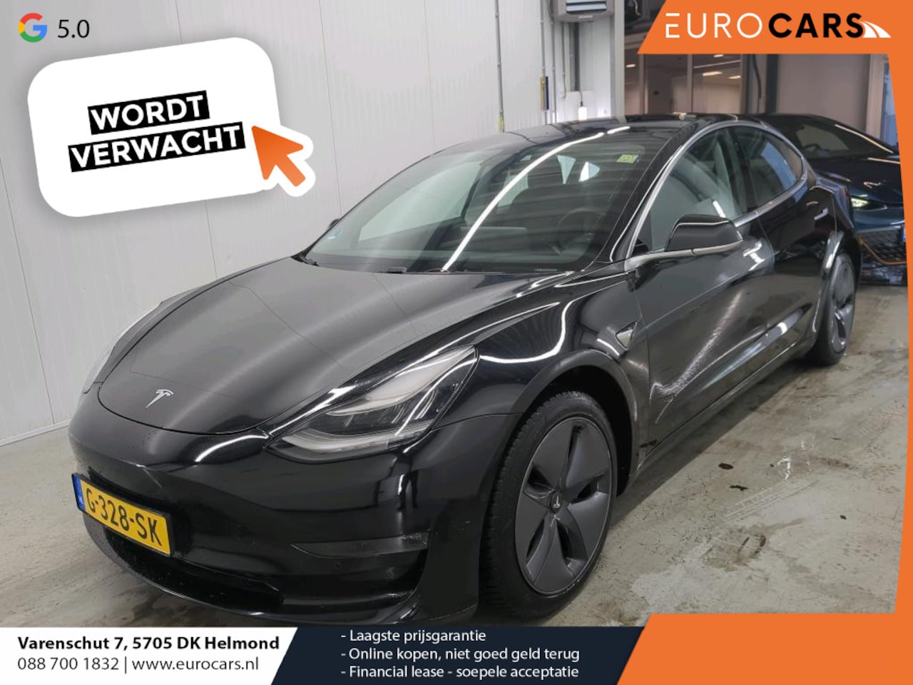 Tesla Model 3 - Long Range RWD Long Range AWD 75 kWh Navigatie Panoramadak Autopilot Camera Parkeersensoren Stoelverwarmi - AutoWereld.nl