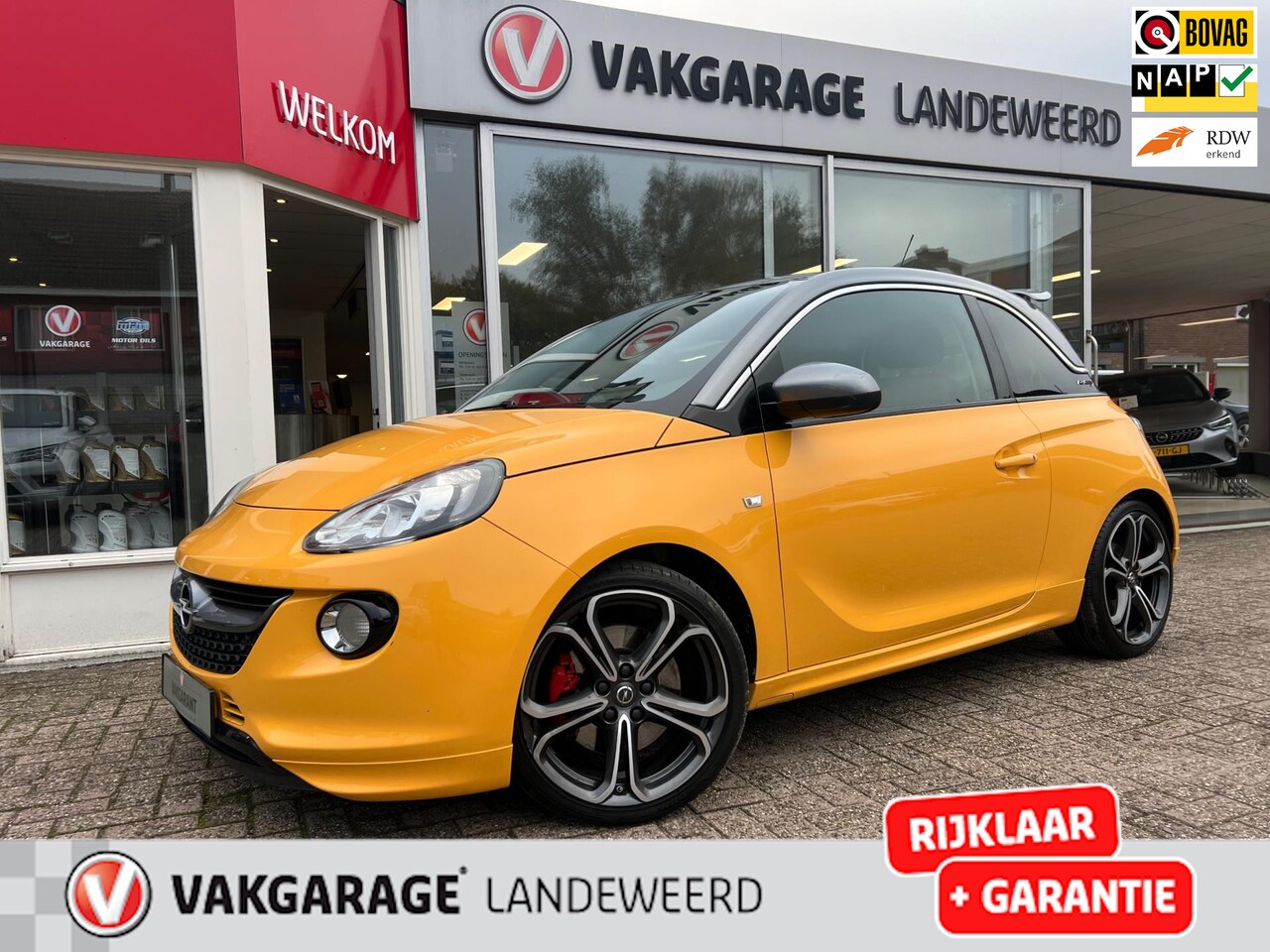 Opel ADAM - 1.4 Turbo Rocks S 1.4 Turbo Rocks S 150pk, Rijklaar! - AutoWereld.nl