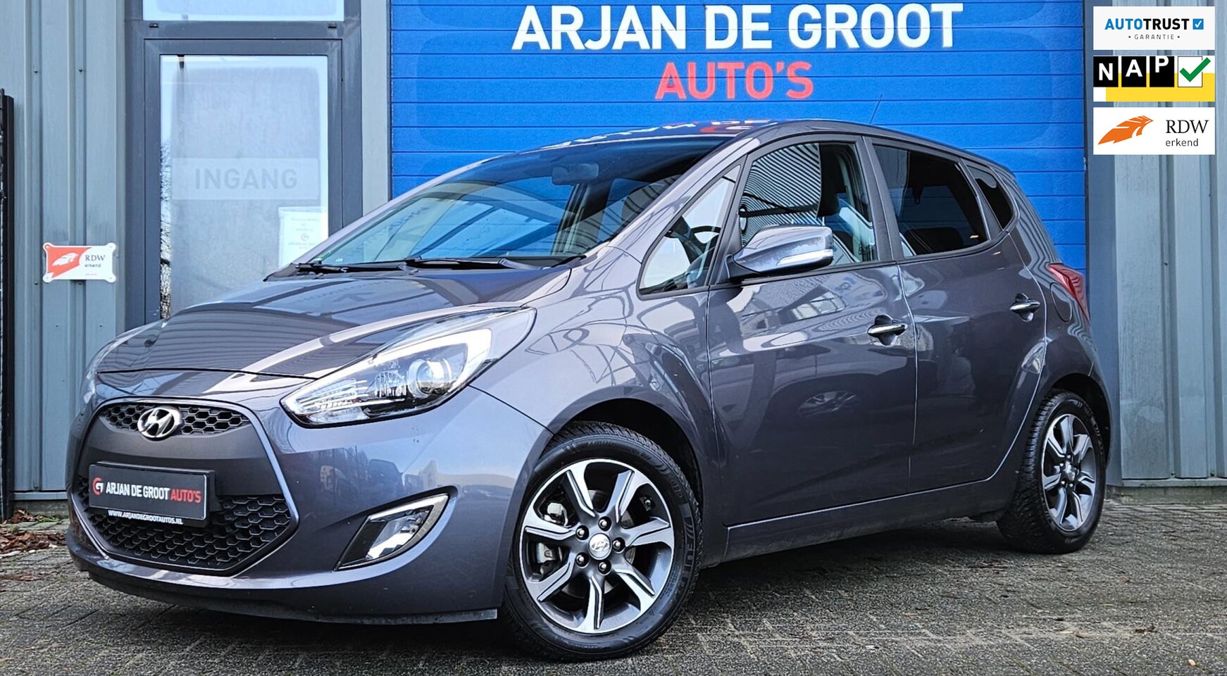 Hyundai ix20 - 1.6i 125 AUTOMAAT Navi Camera Cruise Bleutooth - AutoWereld.nl