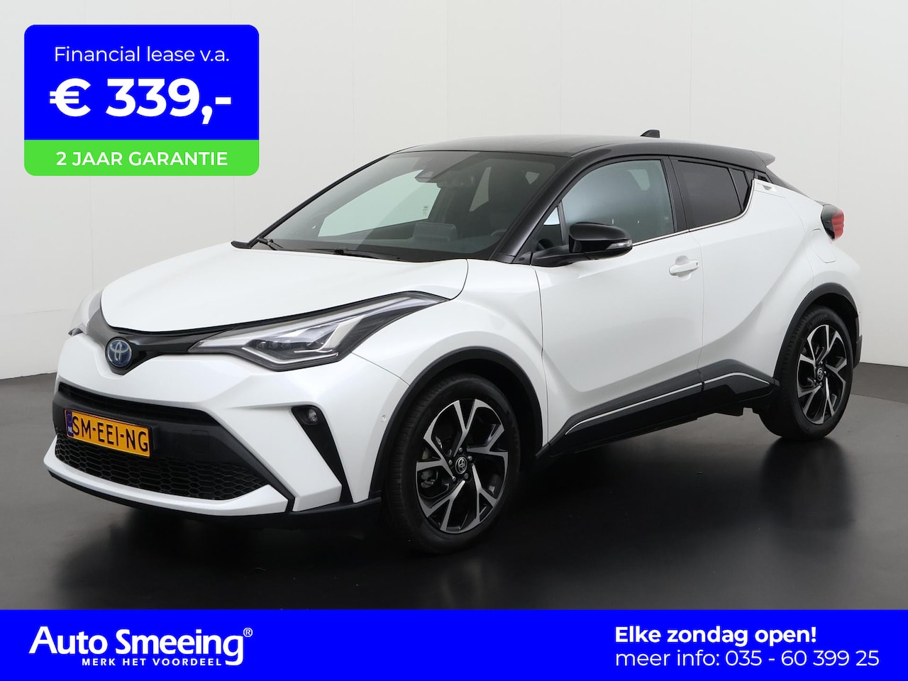 Toyota C-HR - 2.0 Hybrid Style Luxury Bi-Tone | Camera | Elek Stoelbed | JBL | Zondag Open! - AutoWereld.nl