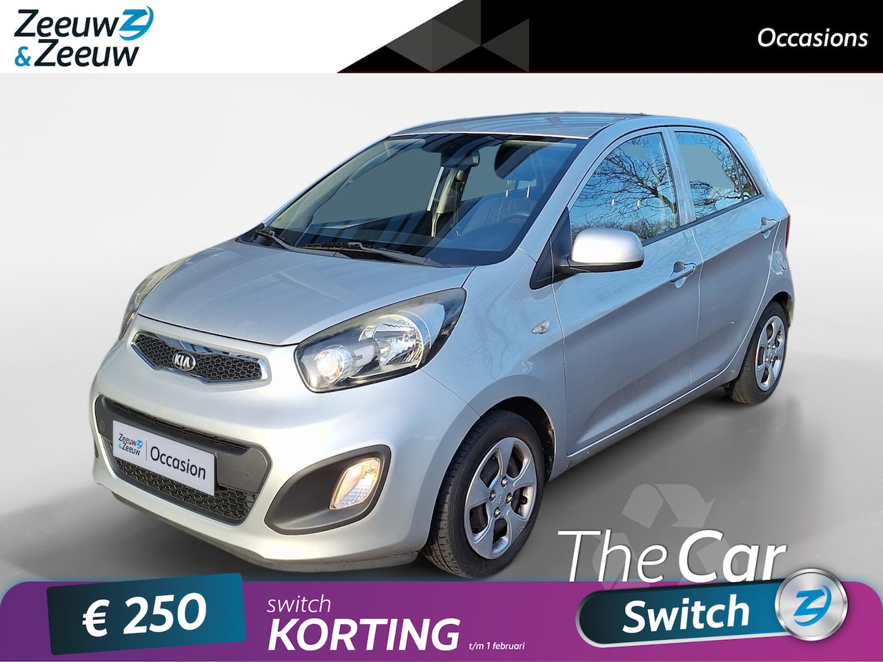 Kia Picanto - 1.0 CVVT Comfort Pack 1.0 CVVT Comfort Pack - AutoWereld.nl