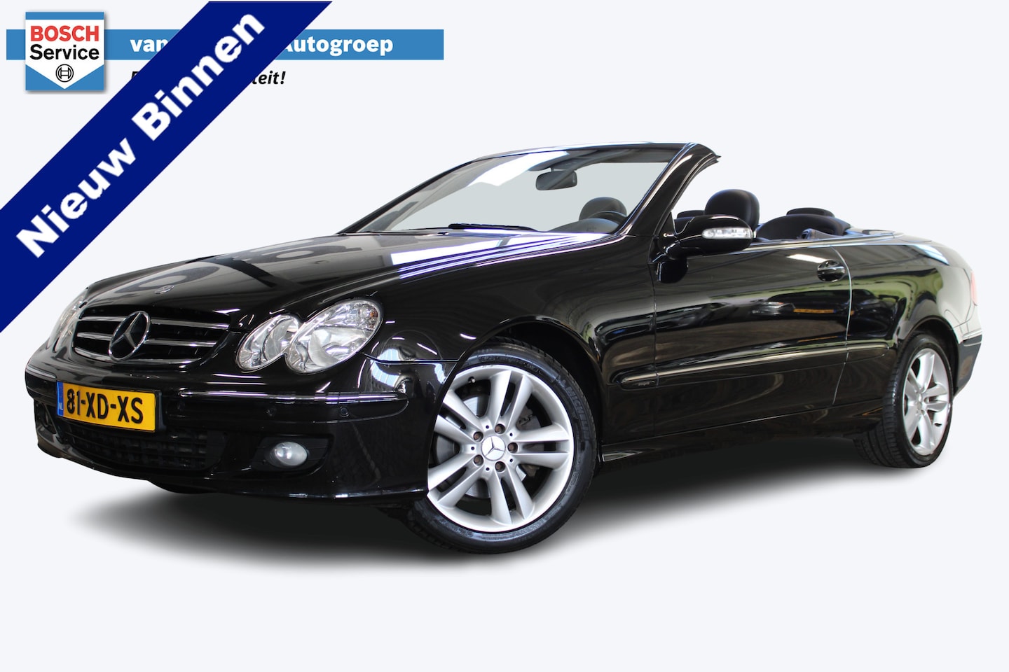 Mercedes-Benz CLK-klasse Cabrio - 200 K. Avantgarde | Cruise control | Climate control | Elektrisch cabrio dak | Parkeersens - AutoWereld.nl