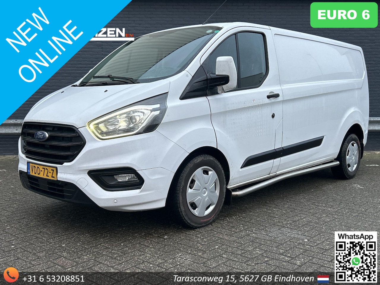 Ford Transit Custom - 340 2.0 TDCI L2H1 Trend | € 8.222,- NETTO! | Euro 6 | Airco | Cruise | PDC | Stoelverwarmi - AutoWereld.nl