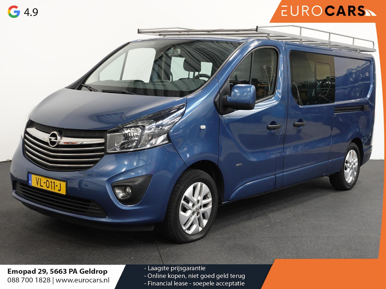 Opel Vivaro - 1.6 CDTI L2H1 Dubbele Cabine Airco Cruise Navigatie - AutoWereld.nl