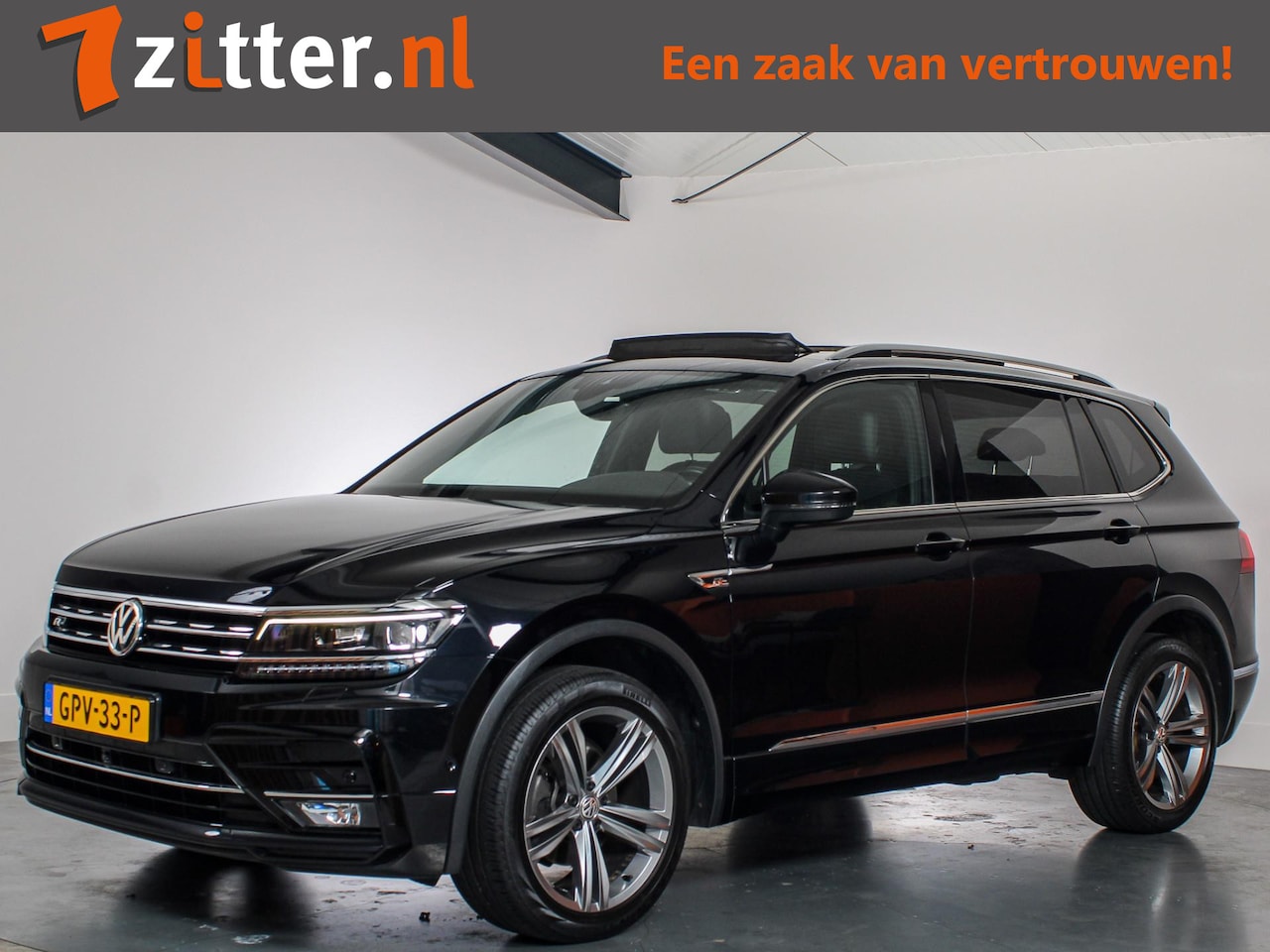 Volkswagen Tiguan Allspace - 1.5 TSI Highline 1.5 TSI Highline, 2x R-line, 7-Persoons, Panoramadak, Lederen bekleding, Memory, Trekhaak - AutoWereld.nl