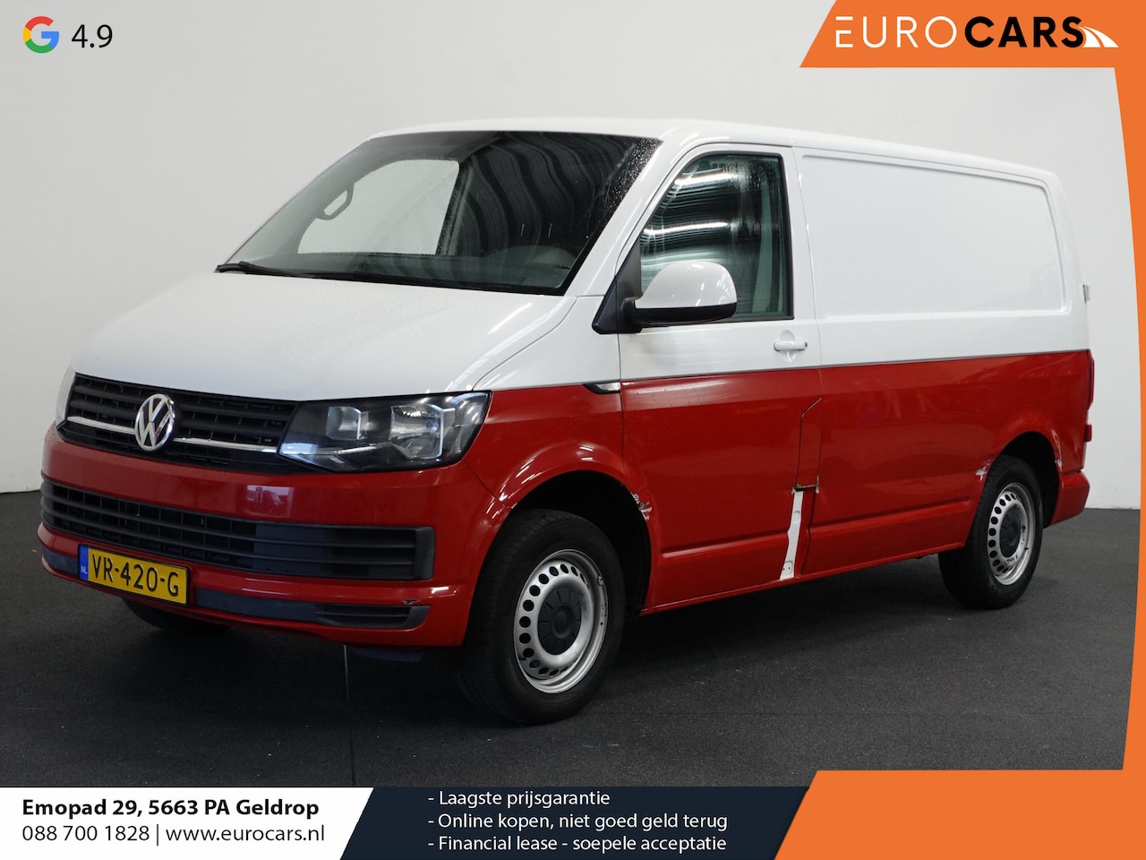 Volkswagen Transporter - 2.0 TDI L1H2 Airco Trekhaak Elektrische ramen - AutoWereld.nl