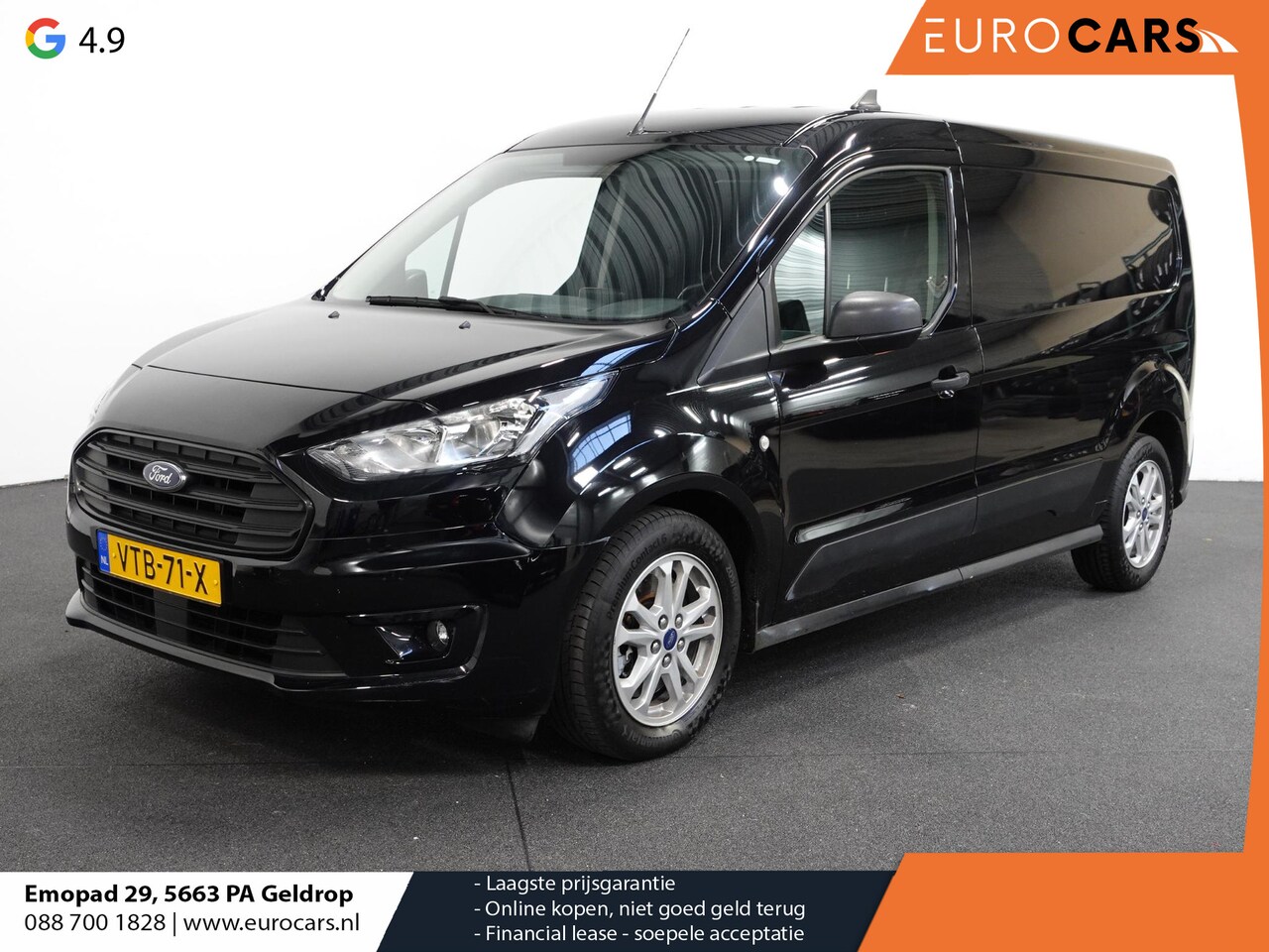 Ford Transit Connect - 1.5 EcoBlue L2 Trend Navigatie Airco Camera Carplay 3Zits - AutoWereld.nl