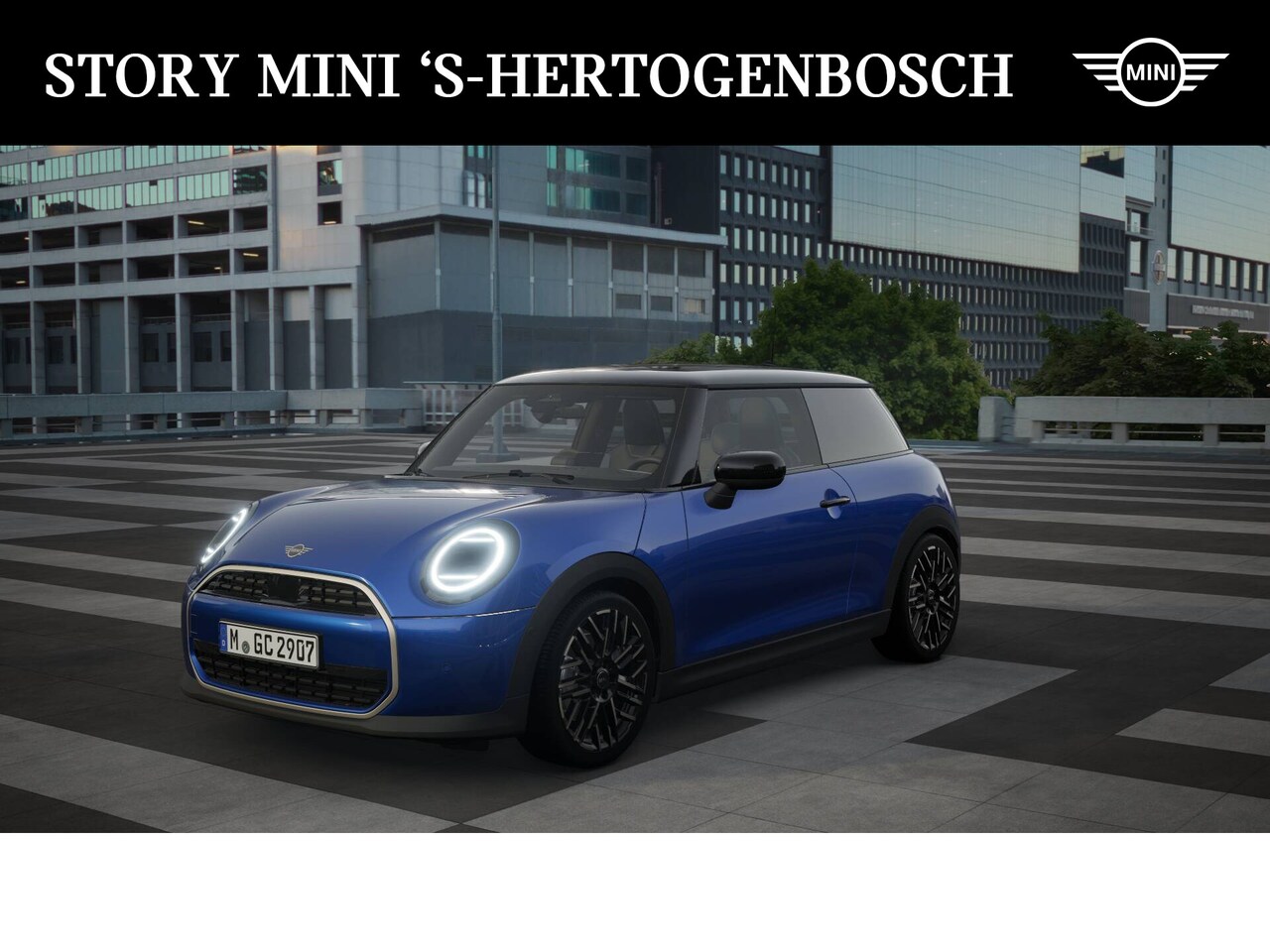 MINI Cooper - Hatchback C Automaat / Favoured / Pakket M / 18" Night Flash Spoke 2-tone - AutoWereld.nl