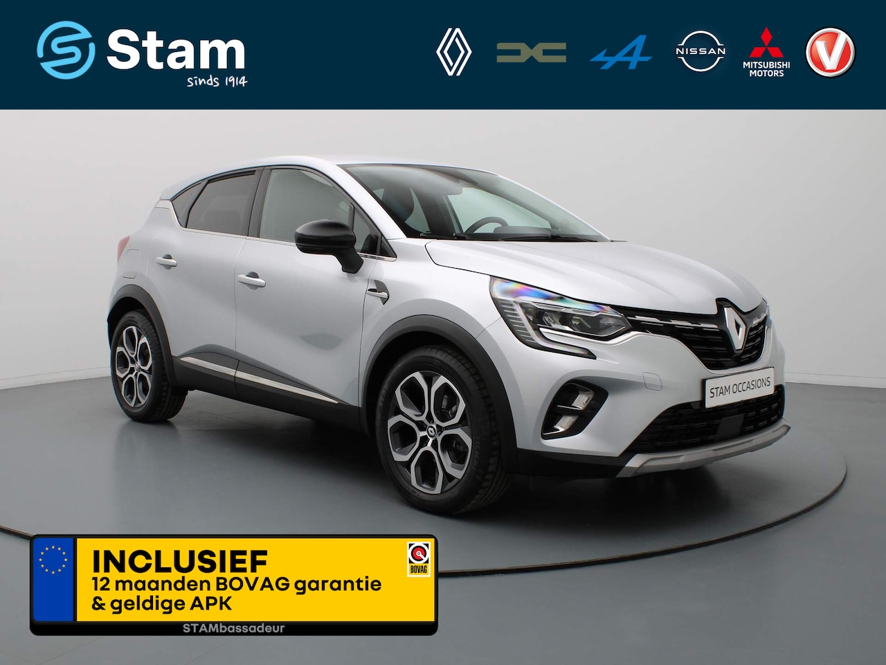 Renault Captur - E-Tech Plug-in Hybrid 160pk Techno Adapt. cruise | Camera | File assistent | Navi | 18" Ve - AutoWereld.nl