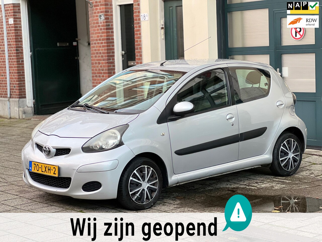 Toyota Aygo - 1.0-12V Comfort-airco-elek ramen - AutoWereld.nl