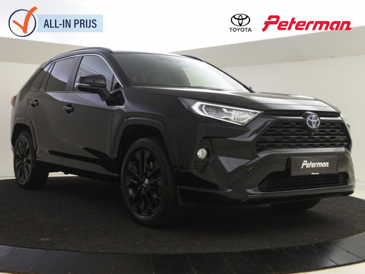 Toyota RAV4 - 2.5 Hybrid AWD Black Edtion | Trekhaak | JBL | BLIS | Stuur en S - AutoWereld.nl