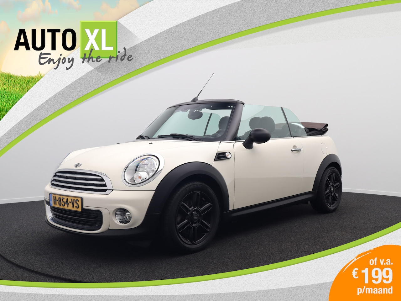 MINI Cabrio - Mini 1.6 One Salt Elektrische-dak Climate Stoelverwarming LMV 16' - AutoWereld.nl