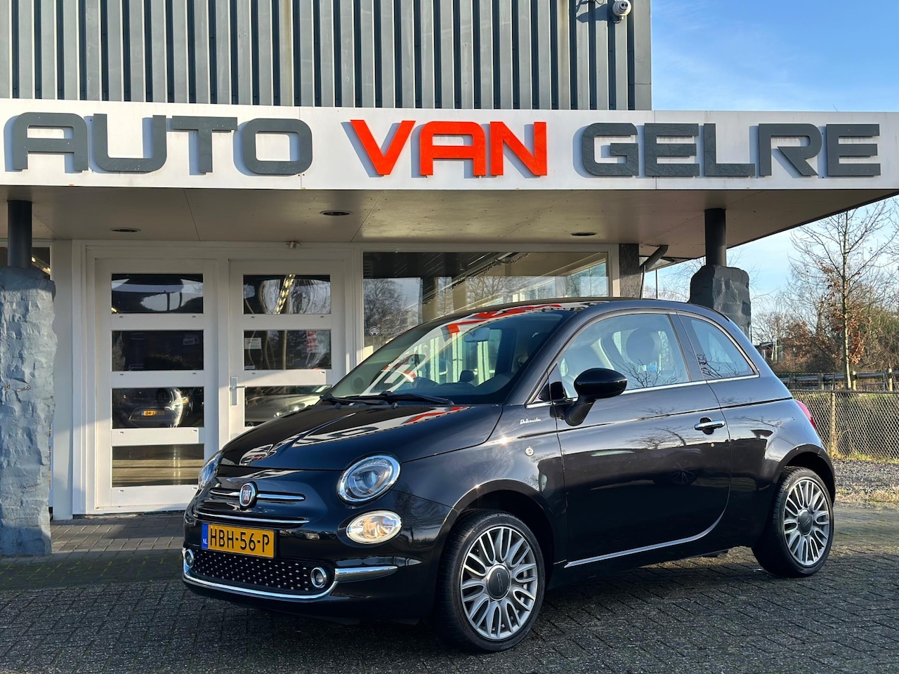 Fiat 500 - 1.2 Lounge Pano*MF stuur* Parksensor*MMI Scherm - AutoWereld.nl