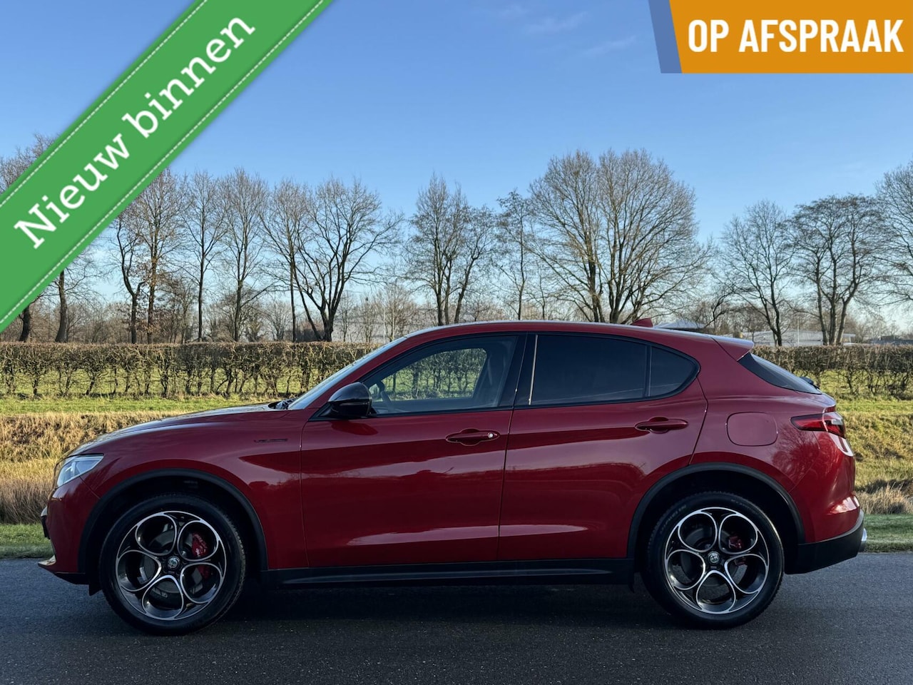 Alfa Romeo Stelvio - 2.0 T Q4 310pk Veloce, Rosso Competizione - AutoWereld.nl