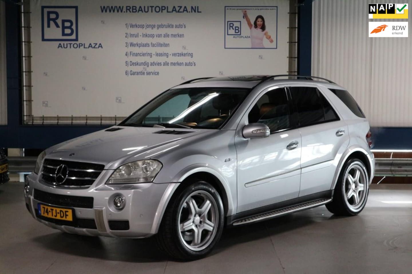 Mercedes-Benz M-klasse - AMG 63 510 PK / ORIGINEEL NED / FULL SERVICE HISTORIE ! ! ! - AutoWereld.nl