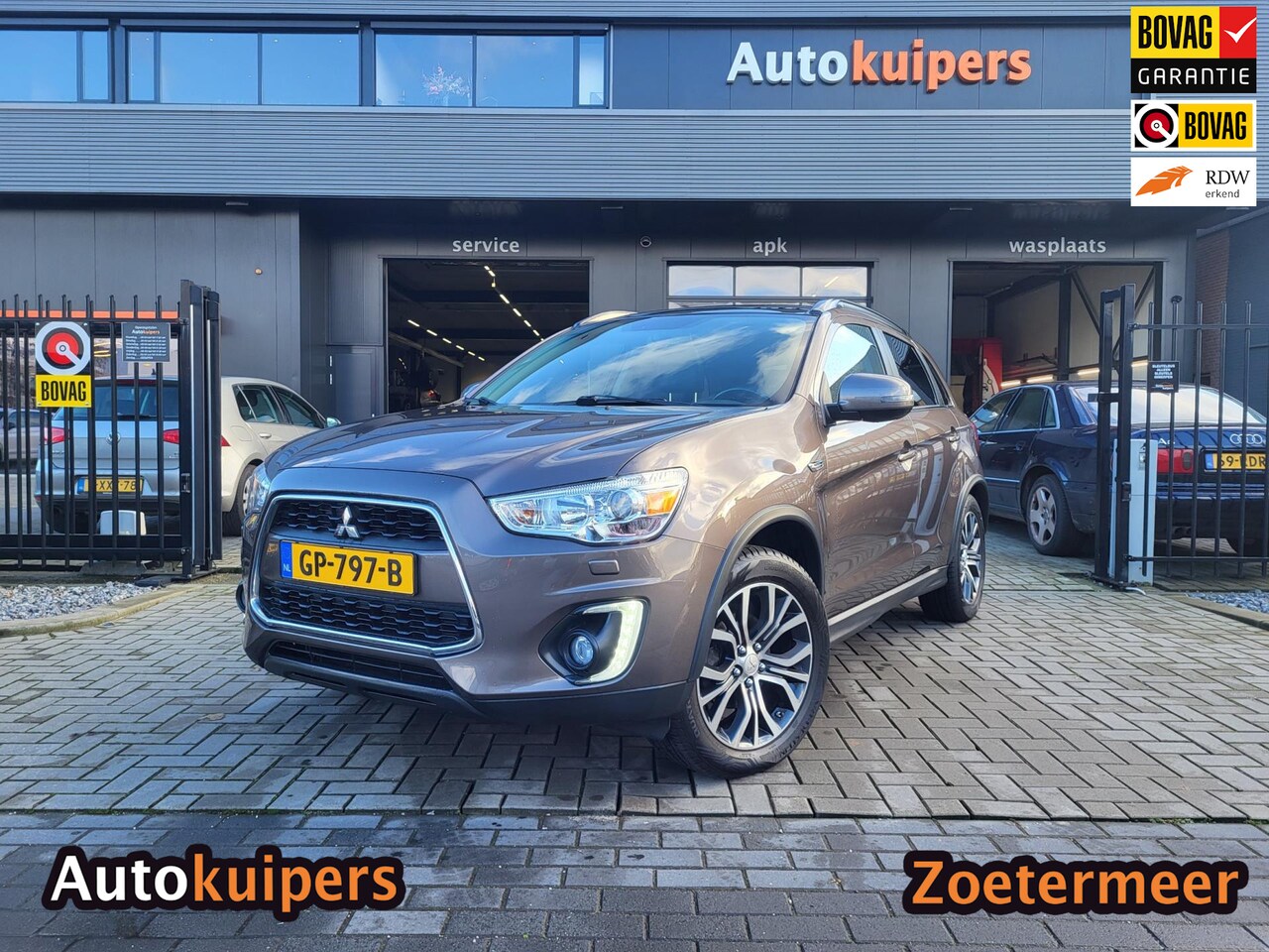 Mitsubishi ASX - 1.6 Cleartec Instyle | Met panoramadak, camera, navigatie, elektrische stoelen en cruise c - AutoWereld.nl