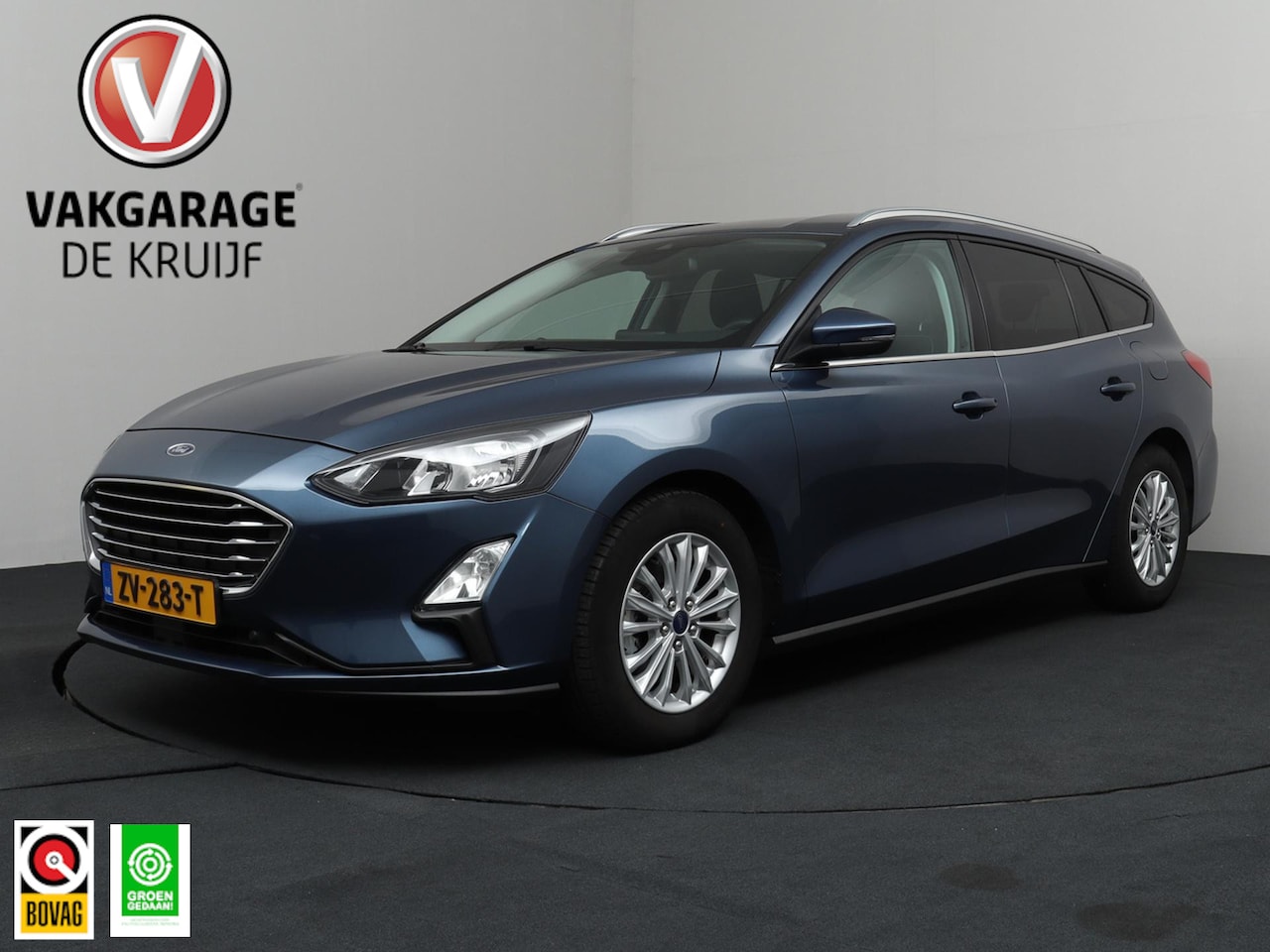 Ford Focus Wagon - 1.0 EcoBoost Titanium Business | LED-verlichting| Navigatie/ Carplay | Cruise Control! - AutoWereld.nl