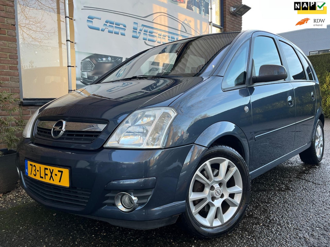 Opel Meriva - 1.6-16V Cosmo|Clima|Leder|Trekhaak| - AutoWereld.nl