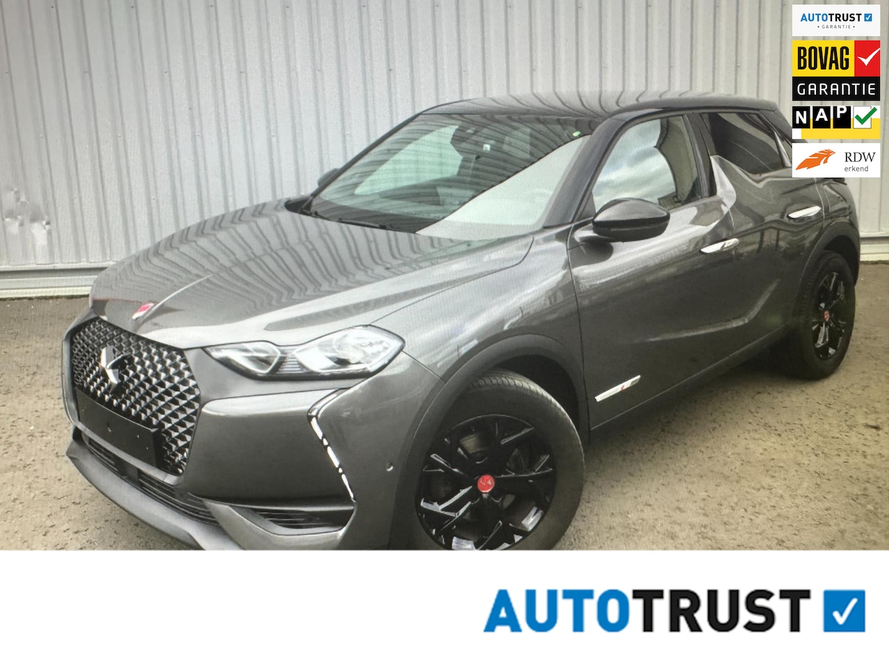 DS 3 Crossback - Trekhaak Performance Line + 155pk Aut. head-up Display matrix led smart keyless entry Navi - AutoWereld.nl