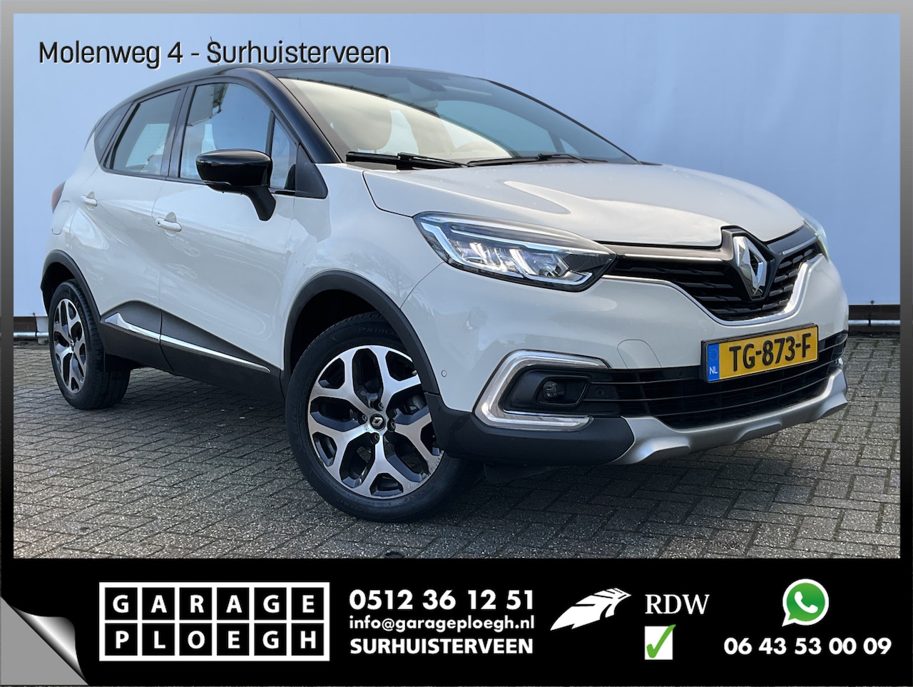 Renault Captur - 0.9 TCe Volledig-OH Navi/Cam Full-Led Carplay Intense - AutoWereld.nl