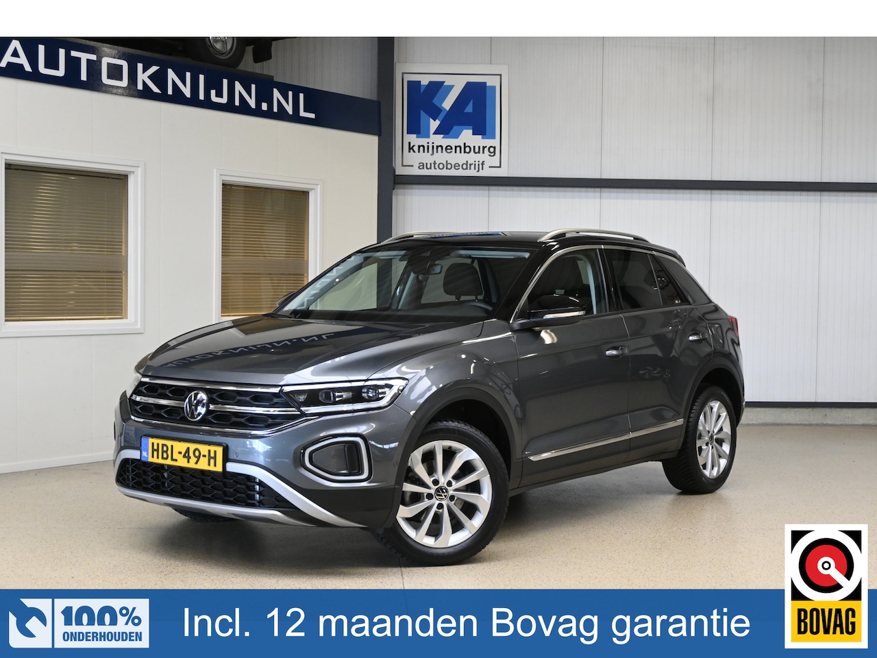 Volkswagen T-Roc - 1.5 TSI 150pk Style | Two-tone | Comfort stoelen | IQ. Light | Trekhaak | 100% (Dealer) on - AutoWereld.nl