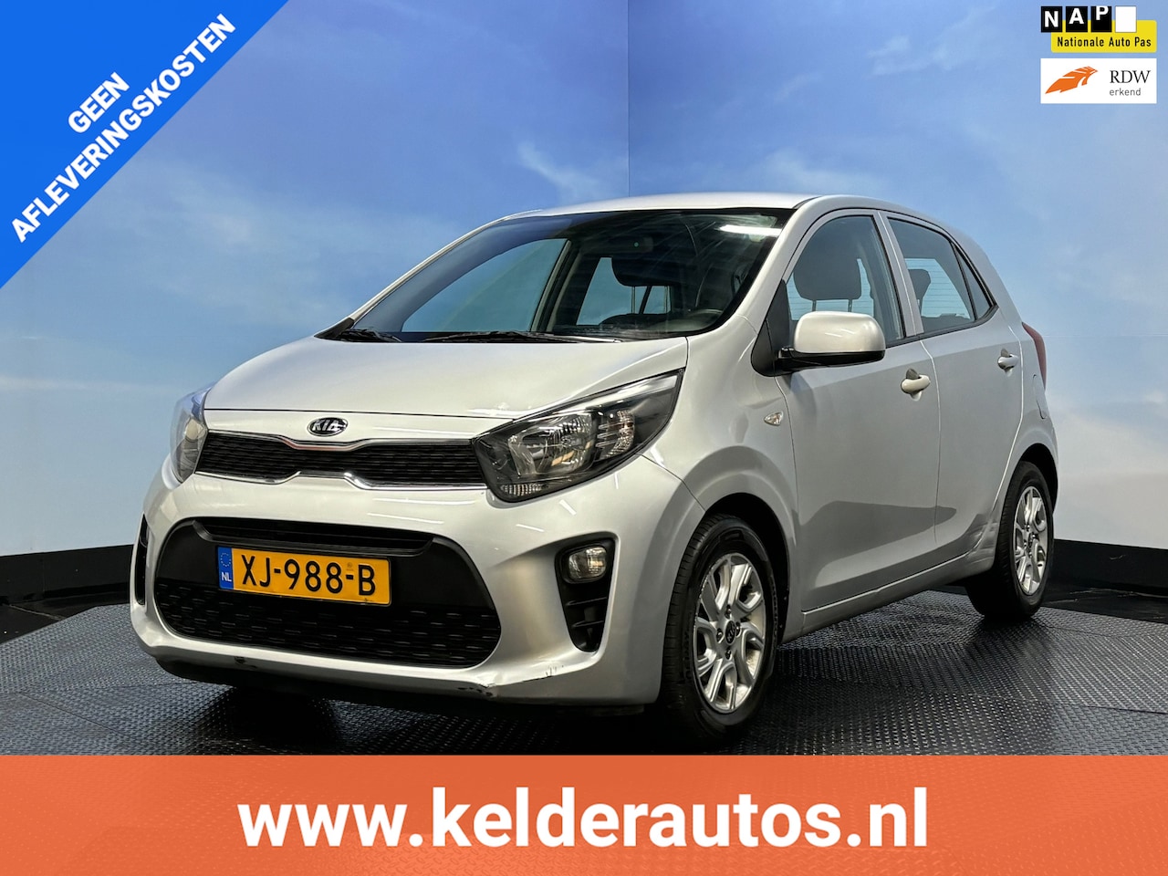 Kia Picanto - 1.0 CVVT ComfortPlusLine Navigator Airco |Cruise | Navi | Camera - AutoWereld.nl