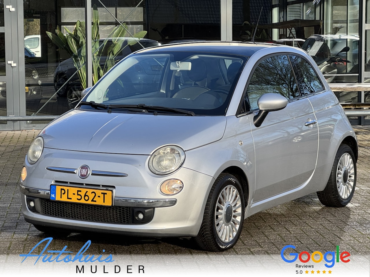 Fiat 500 - 1.2 Naked/Dakje/Airco - AutoWereld.nl