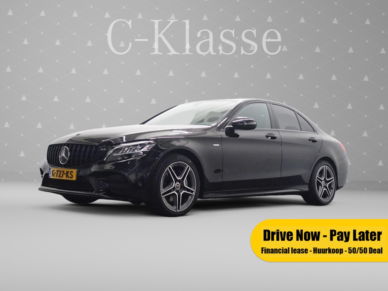 Mercedes-Benz C-klasse - 180 AMG Night Ed Aut- Camera I Keyless I Xenon Led I Burmester I Dynamic select - AutoWereld.nl