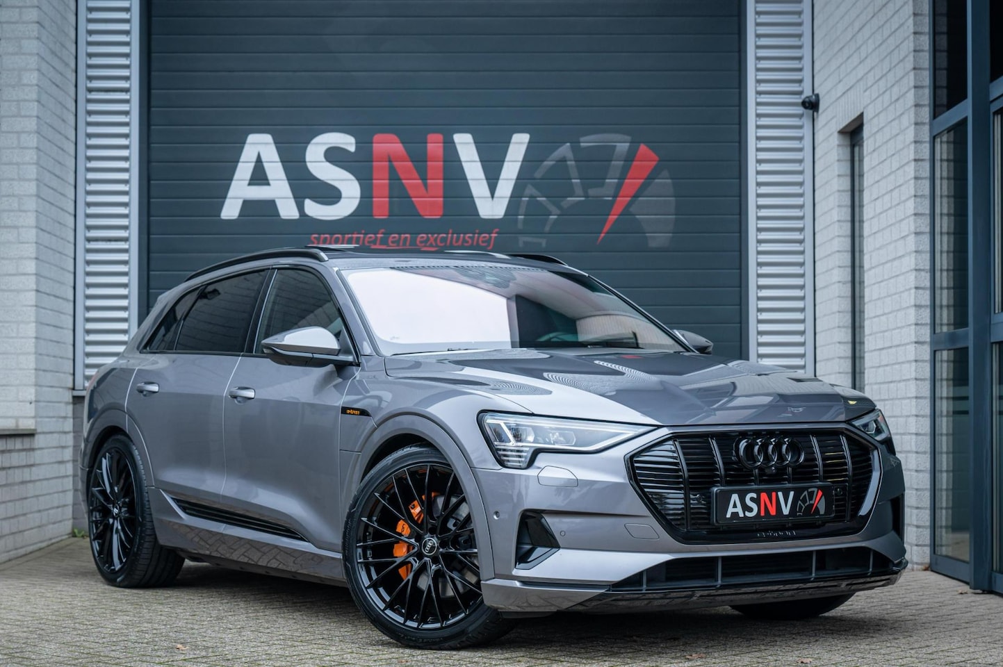 Audi e-tron - 55 Quattro advanced Pro Line S, 408 PK, MARGE, Full/Black/Optic, Sportstoel, Adapt./Cruise - AutoWereld.nl